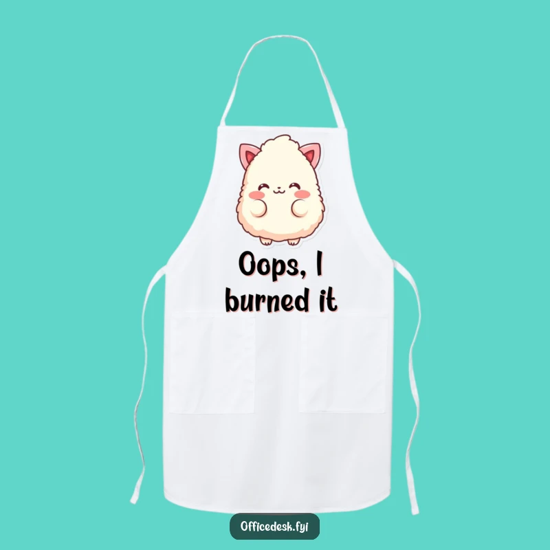 Funny Eraser Blush Apron - Kitchen Sweetness Fun - Humorous Gift