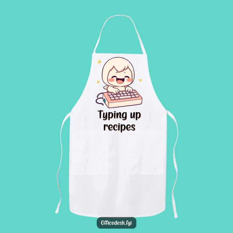 Funny Mini Keyboard Chef Apron: Culinary Creativity and Hilarious Gift