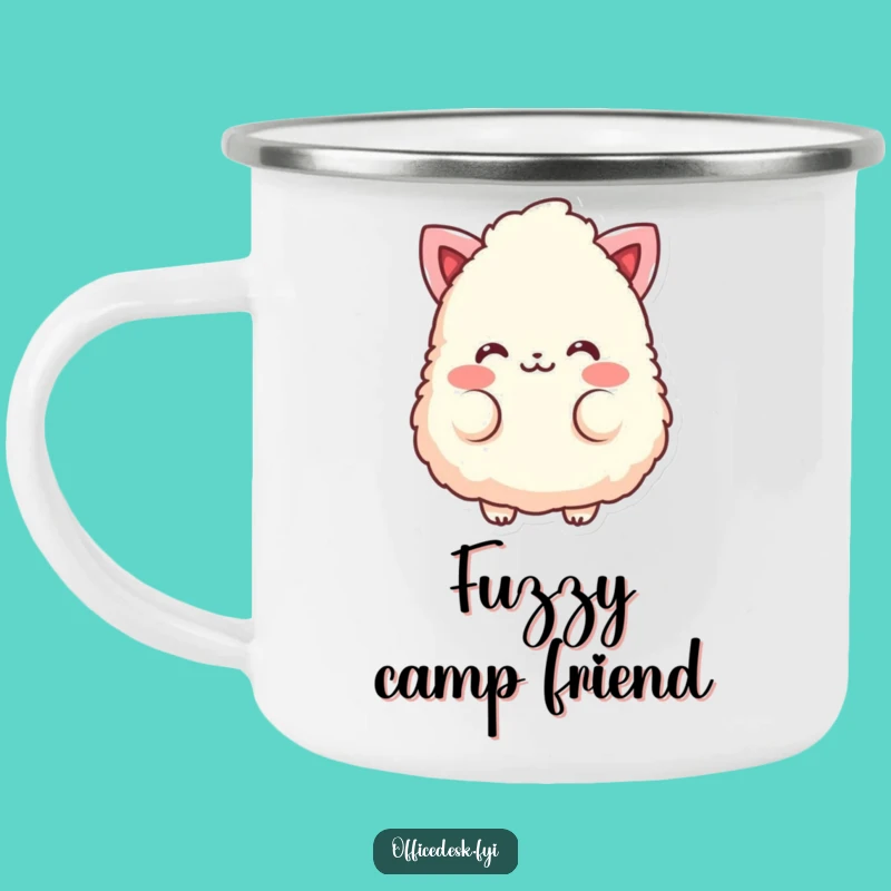 Funny Eraser Blush Camping Mug - Cute Outdoor Sweetness - Humorous Gift