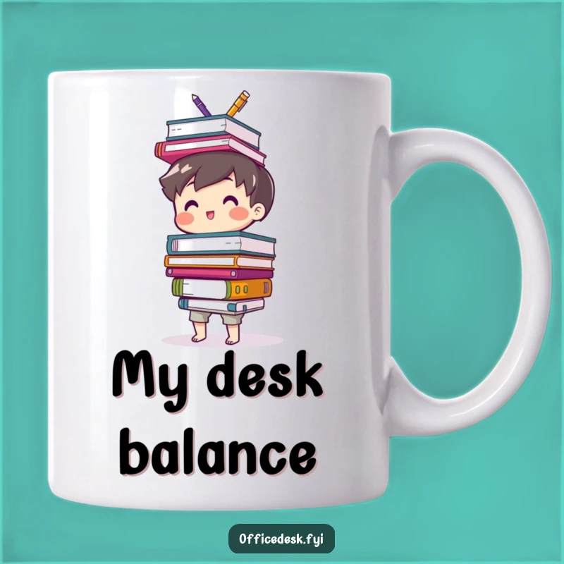 Funny Office Chaos Mug - Hilarious Gift for Busy Professionals