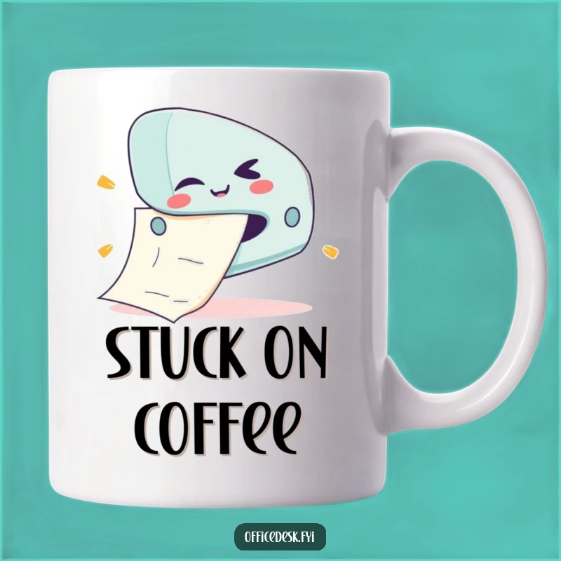 Funny Stapler Jam Mug - Mischievous Office Humor - Hilarious Gift