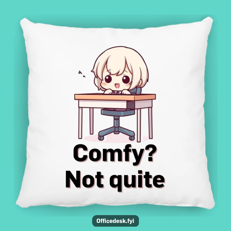 Funny Squeal Pillow: Tiny Character Chair Comfort, Hilarious Accent Gift