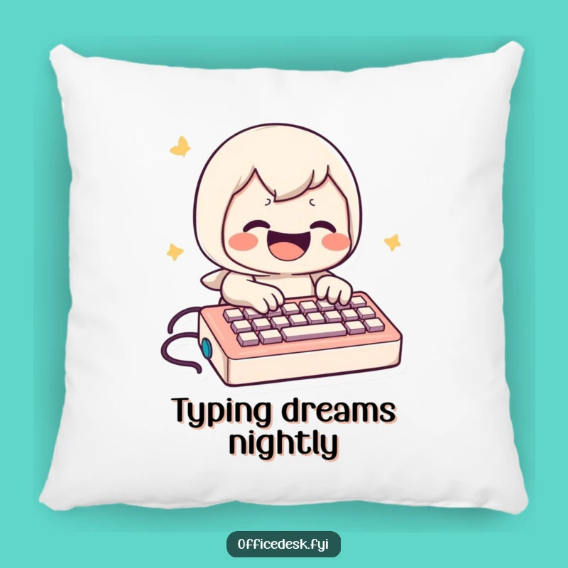 Funny Mini Keyboard Pillow: Cozy Comfort and Hilarious Gift for Typists