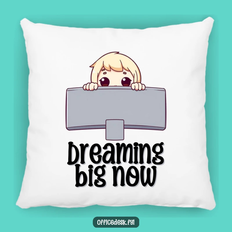 Funny Monitor Surprise Pillow - Cozy Wonder Character, Perfect Gift