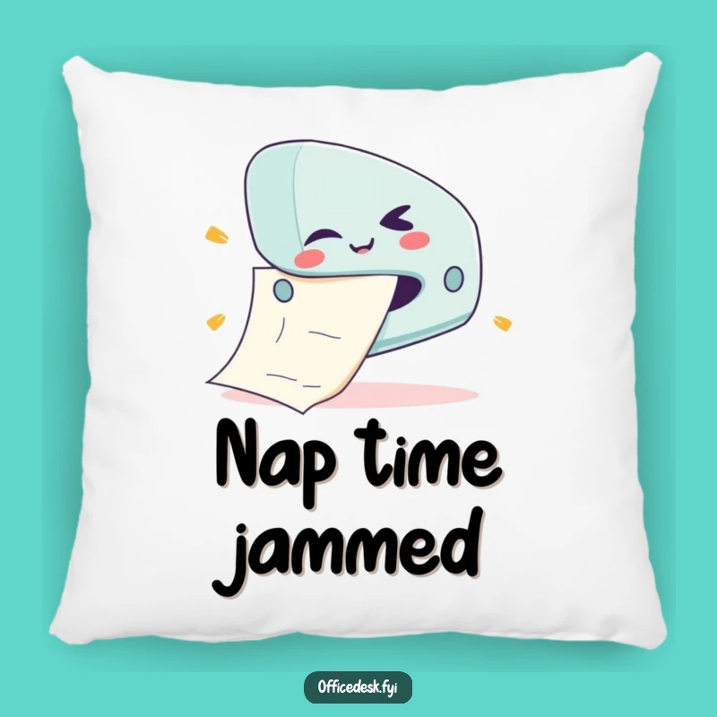 Funny Stapler Jam Pillow - Cozy Office Comfort - Humorous Gift