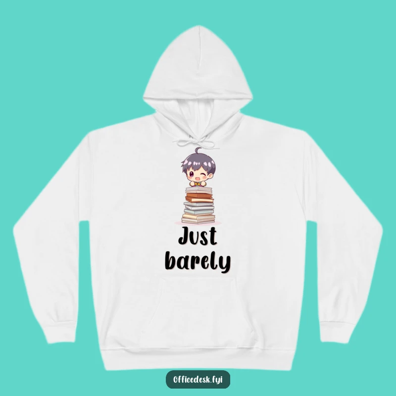 Cozy Funny Hoodie: Tiny Paper Stacker's Warm Embrace Hoodie Gift