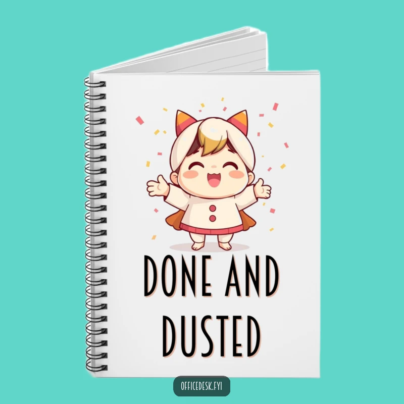 Funny Notebook: Happy Character Confetti Journal, Perfect Achievement Log Gift