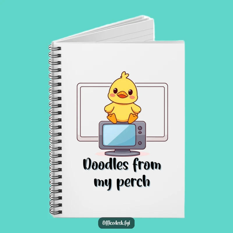 Funny Rubber Duck Notebook: Jot Down Ideas with Tech Amusement