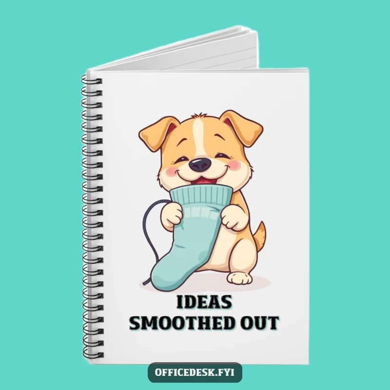 Funny Dog Ironing Notebook: Jot Down Chores with a Pooch, Perfect Funny Gift