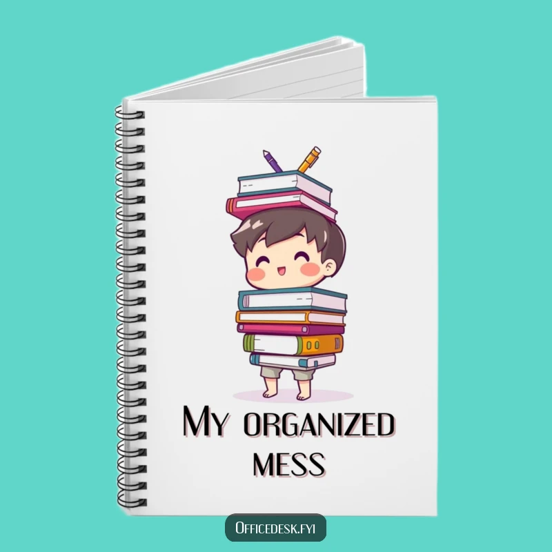 Funny Office Chaos Notebook - Jot Down Ideas with Hilarious Flair