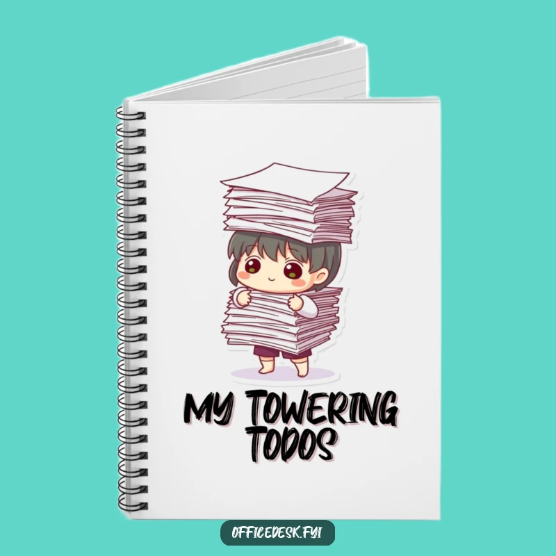 Funny Paperwork Organizer Notebook: Hilarious Gift for Busy Professionals