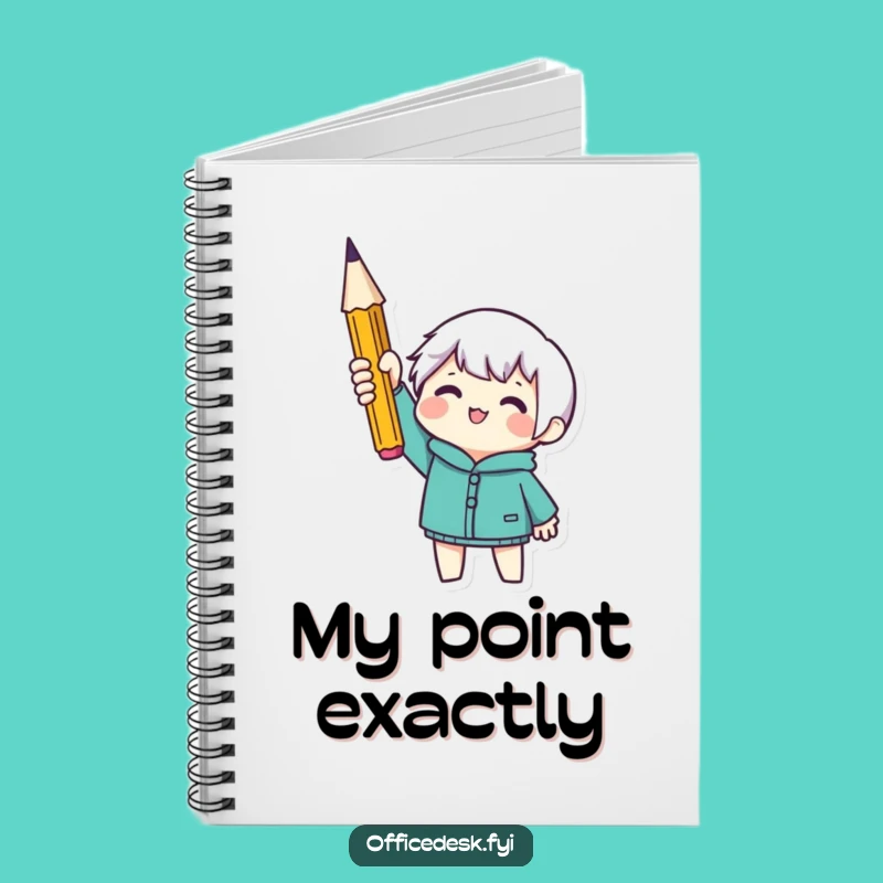 Funny Sharpened Pencil Notebook - Jot Down Your Sharpest Ideas